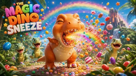 Rex's Unexpected Sneeze